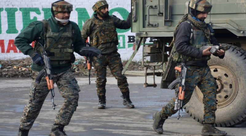 3 terrorists and 1 indian soldier dead in pulwama attack