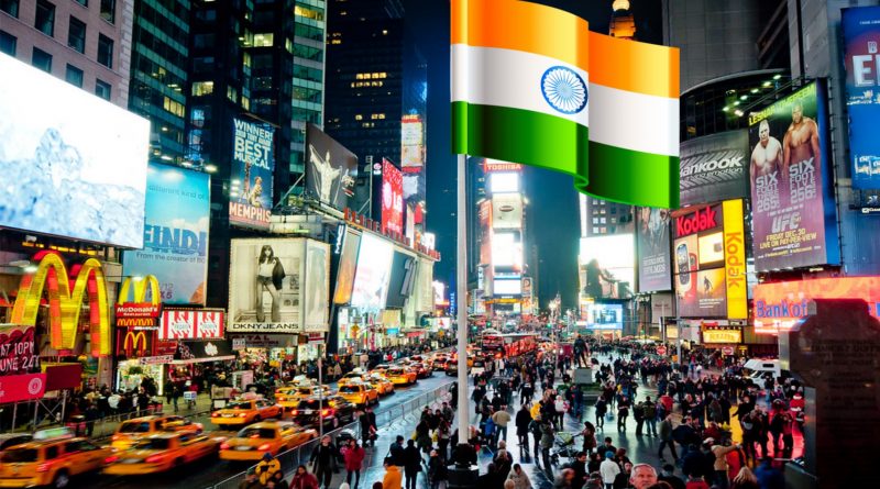 indian flag will be hoisted on times square in independence day