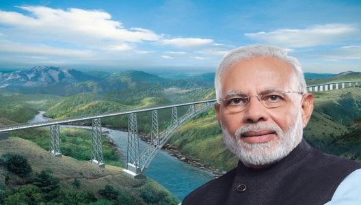 the height of indian chenab bridge outnumbers eiffel tower