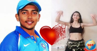 cricketer prithvi is dating actress prachi