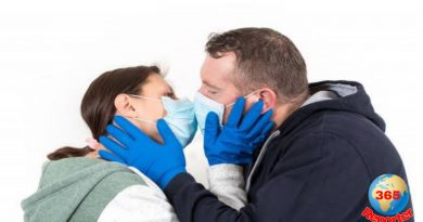 doctor says wear mask on face and avoid kissing during sex to avoid corona