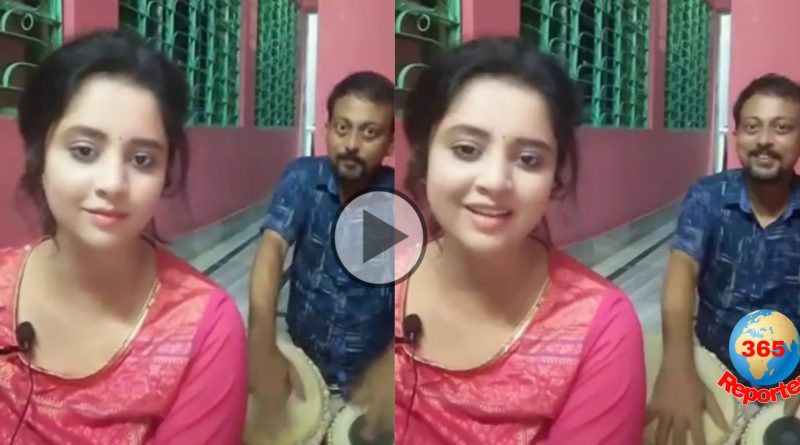 father raja and his daughter nilufar go viral after performing in Hemant Kumars song
