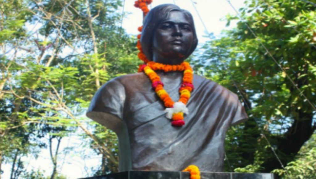 statue of Pritilata Waddedar