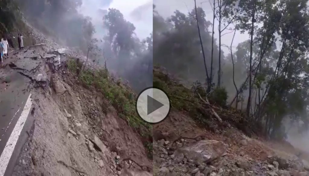 the destruction video of nature in Sikkim
