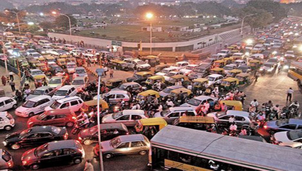 traffic jam in Kolkata