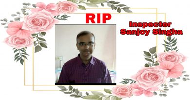 A police inspector from Kolkata named Sanjoy Singha loses his life due to corona