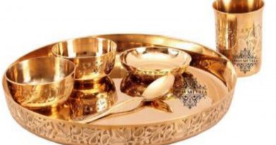 advantages of using bronze kansa basan thali