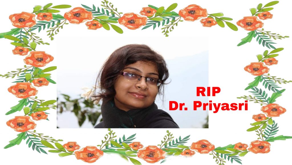 corona takes away the life of 29 years old physician sister priyasri