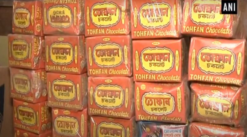 police rescues lakh rupees illegal fire crackers from champahati