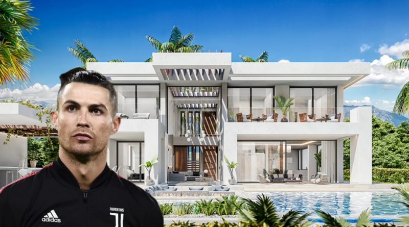 the madeira home of Cristiano Ronaldo from Portugal