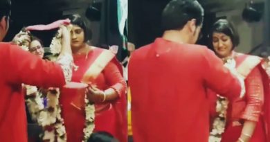 Anirban Bhattacharya and Madhurima Goswami romantically dance on their marriage