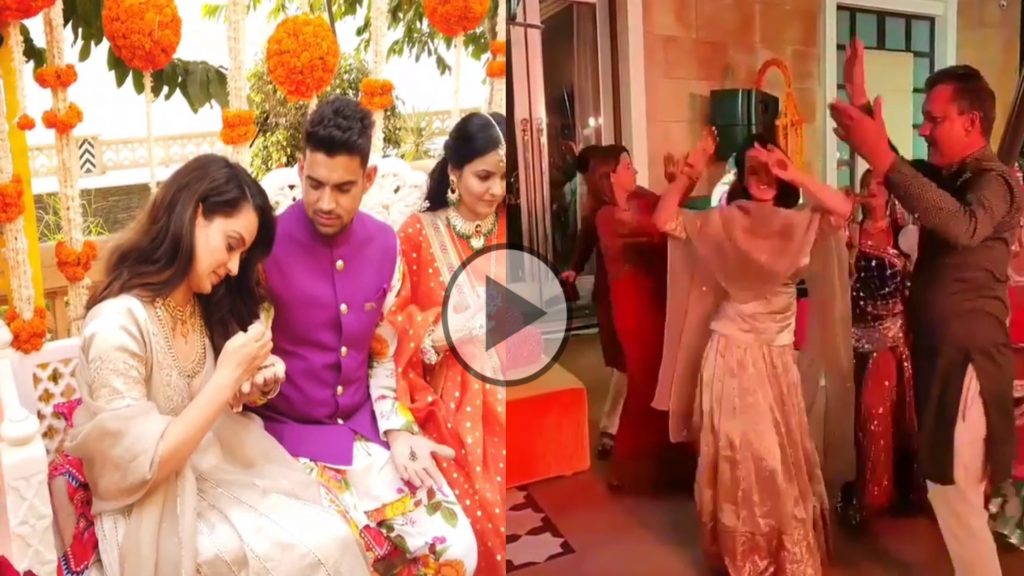 kangana dances on this brother Akshar's marriage ceremony