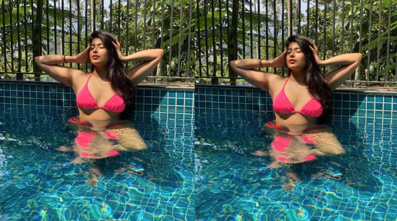 Actress Nikita Sharma posts a purple bikini photo and it amuses her fans
