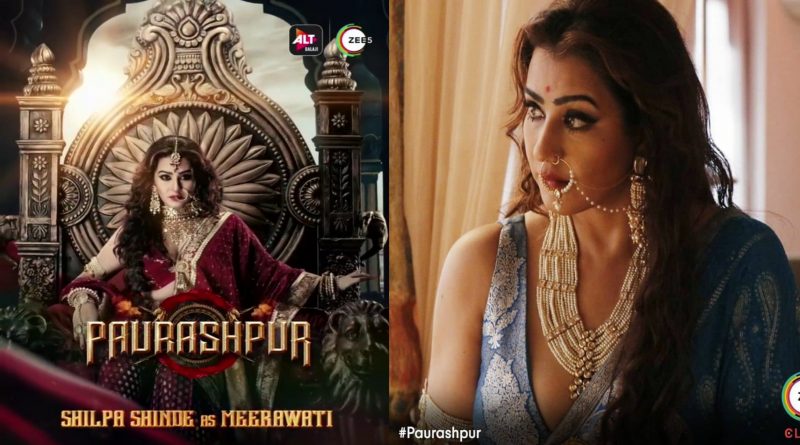 Actress Shilpa Shinde in a new avatar in Paurashpur teaser and it goes viral