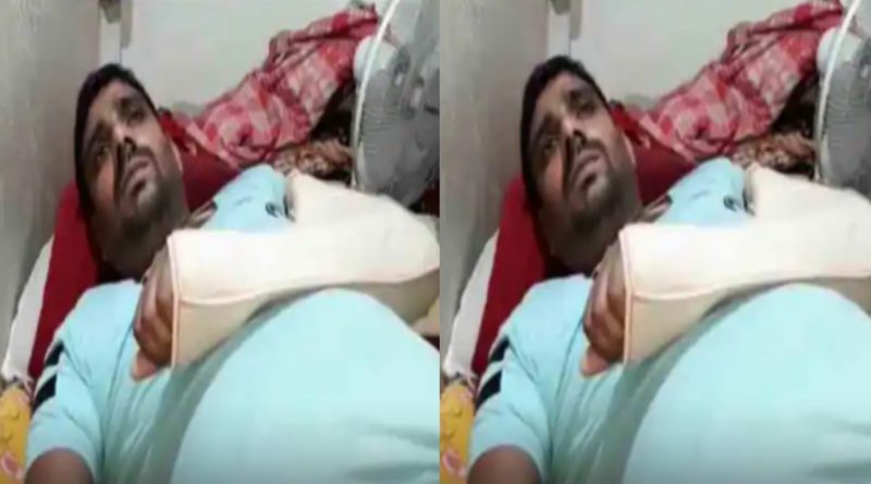 BSF Jawan Biswajit Sahani is beaten from a rally in Kandi thana Murshidabad