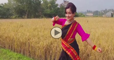 Banashree Debbarma a cute girl from Tripura dances on a Loko Sangeet and it goes viral