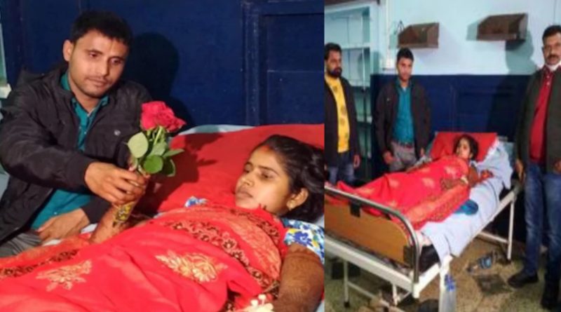Bride becomes paralysed just before marriage and bridegroom marries her with love