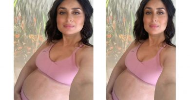Kareena Kapoor Khan posts her baby bump photo with pink coloured dress and its so cute
