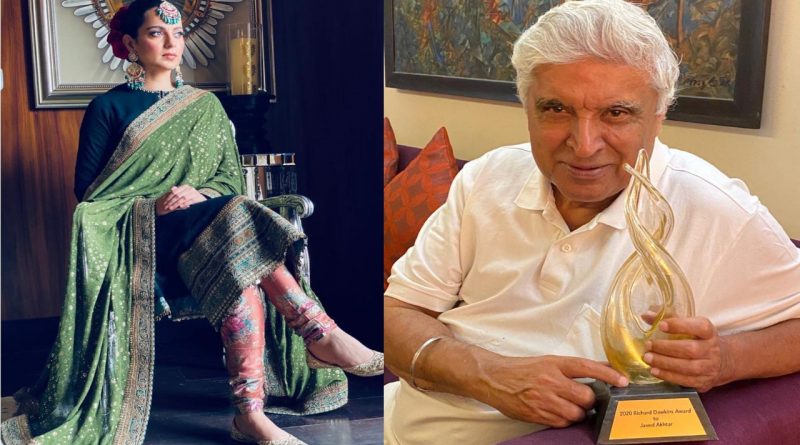 Poet javed Akhter files defamation lawsuit against queen Kangana Ranaut