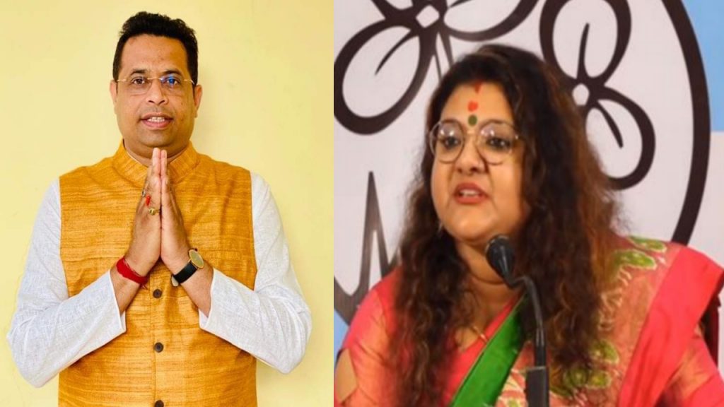 Saumitra Khan wife Sujata Mondal joins TMC and Saumitra files a divorce against her wife