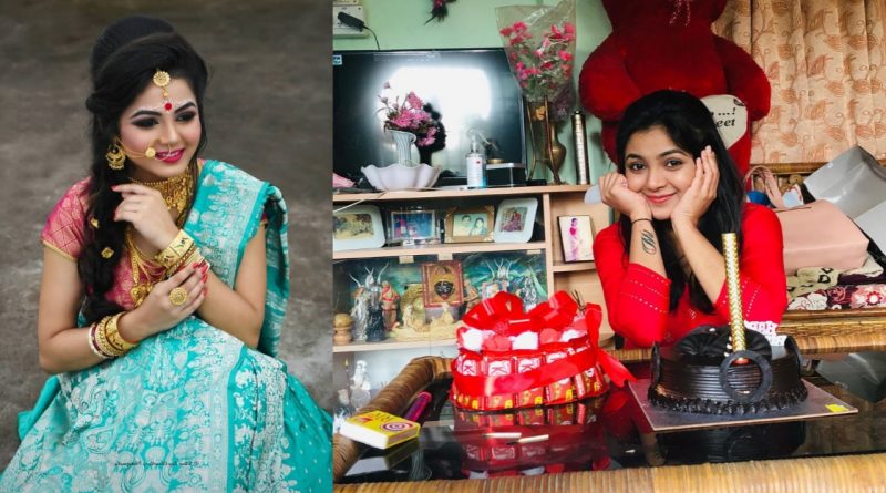 Sharly Modak Bhagyashree from Bhaggolokkhi serial turns 22 and celebrates her birthday