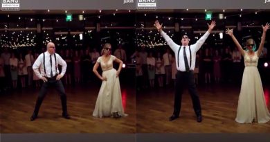 The dance of daddy and daughter goes viral on a marriage ceremony