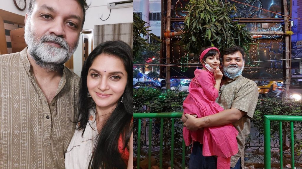 The mood of Srijit Mukerji is not good as his wife Mithila and daughter is not with him
