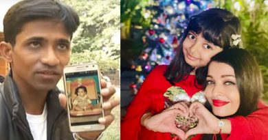 A man named Sangeeth Kumar from Andhra Pradesh claims he is the first child son of Aishwarya Rai Bachchan before Aaradhya