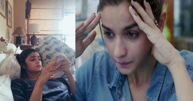 Alia Bhatt becomes sick in the beginning of 2021 and is admitted to a hospital