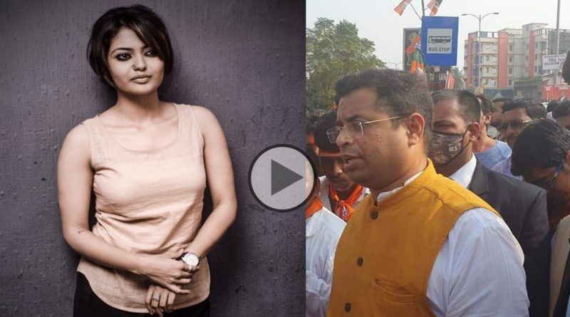 BJP leader Saumitra Khan slams actress Saayoni Ghosh
