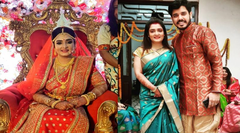 New bride Twarita Chatterjee wife of Jupitar Banerjee removes Sankha pola day after the marriage and netizen trolls