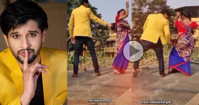 Nikhil Neel Bhattacharya from Krishnakoli Serial dances with Kajer meye See the viral video