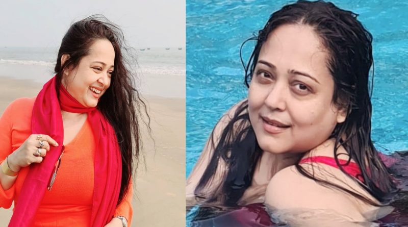Popular Tollywood Aparajita Adhya in a swimming pool and it storms the internet