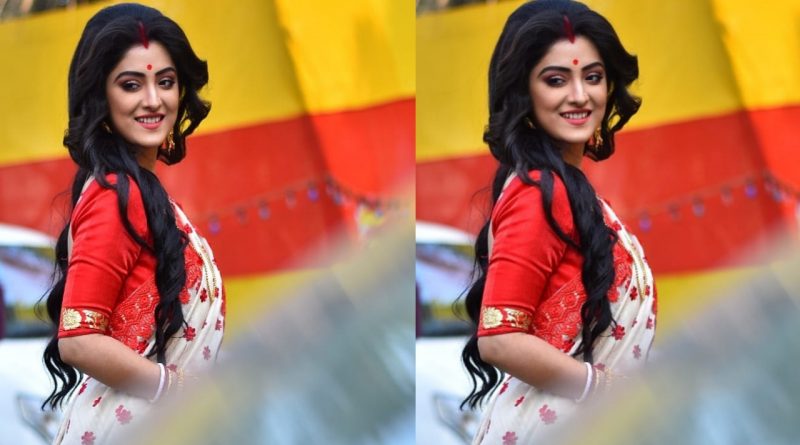 Star Jalsha serial Jamuna Dhaki actress Sweta Bhattacharya dresses as new bride and it amuses her fans so much