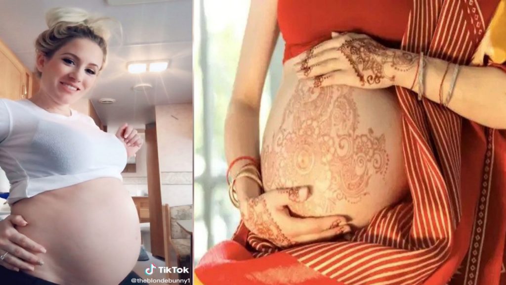 Tik Tok star Mom of twins in the womb becomes pregnant again