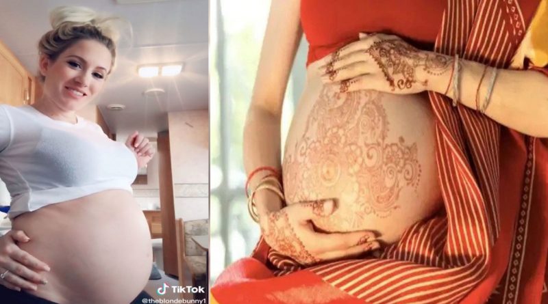 Tik Tok star Mom of twins in the womb becomes pregnant again