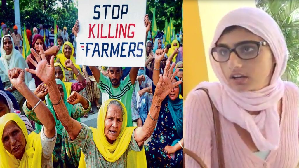 Mia Khalifa tweets on supporting frmers protest in India