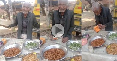 98 years old man vijay pal singh from raebareli earns by selling chana even in this age