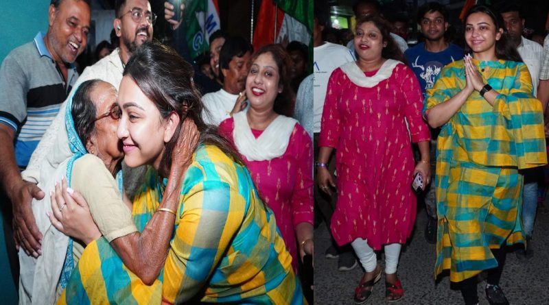koushani mukherjee finds love during election campaign in krishnanagar