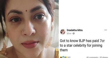sreelekha mitra slams bjp and rimjhim comments on it