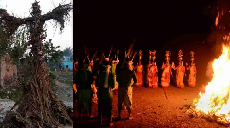 why bengali people performs nera pora before holi
